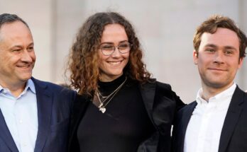 Who are Cole and Ella Emhoff?  Harris' stepsons under fire after Vance's 'childless' comments