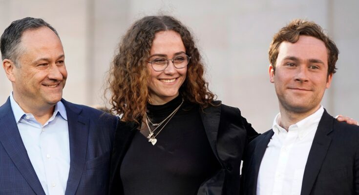 Who are Cole and Ella Emhoff?  Harris' stepsons under fire after Vance's 'childless' comments